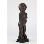 Statue Ngbaka Prov: ex L. Monden via his missionary brother, DRC early 20th century