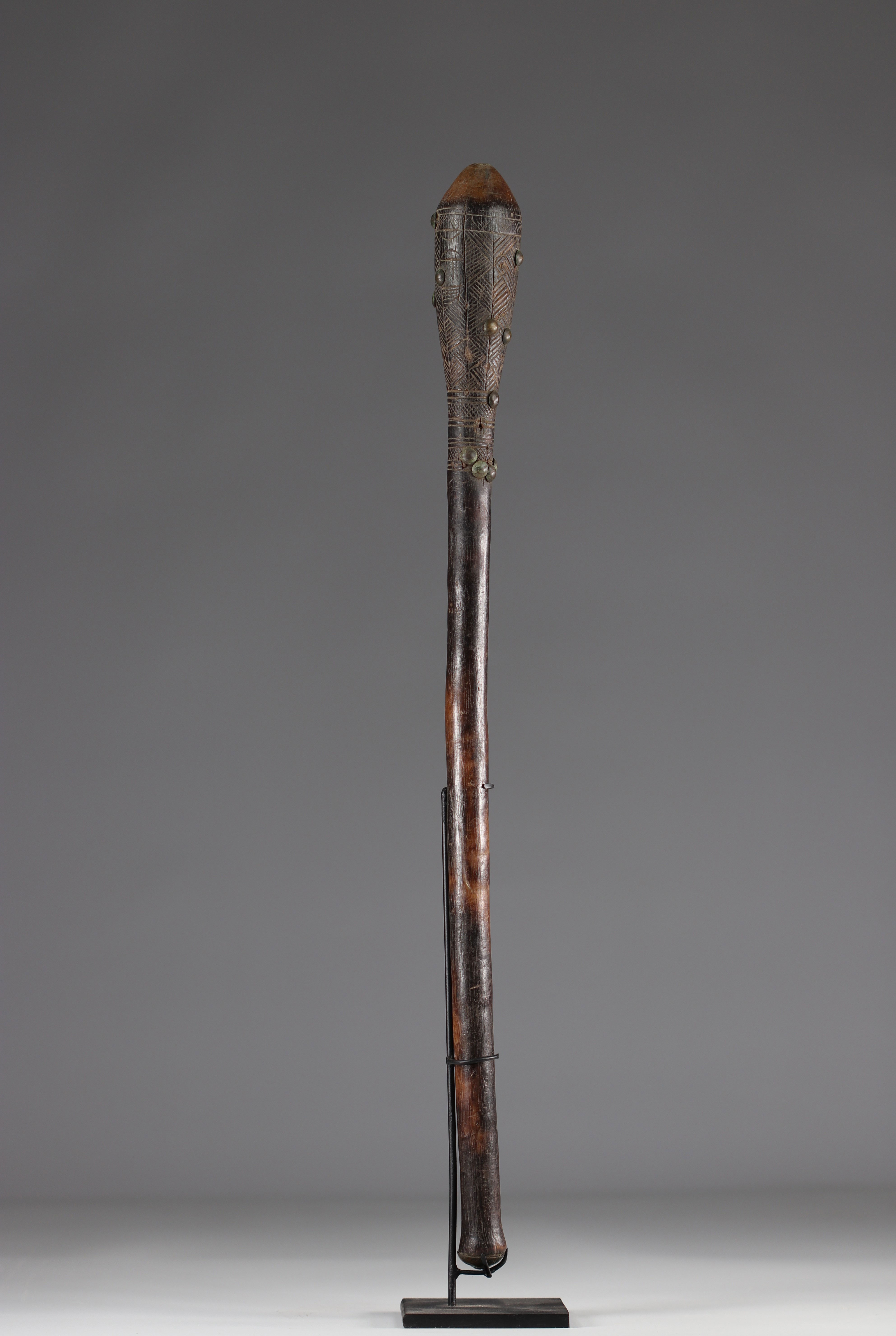 Tchokwe club - coll. private Belgian - early 20th century - DRC - Africa - Image 2 of 3