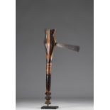 Rare prestige Boa scepter / adze - early 20th century - DRC - Africa