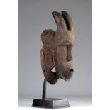 Baoule mask 'kpan pre' - Very old Baoule mask 'kpan pre' (Ivory Coast). First half of the 20th centu