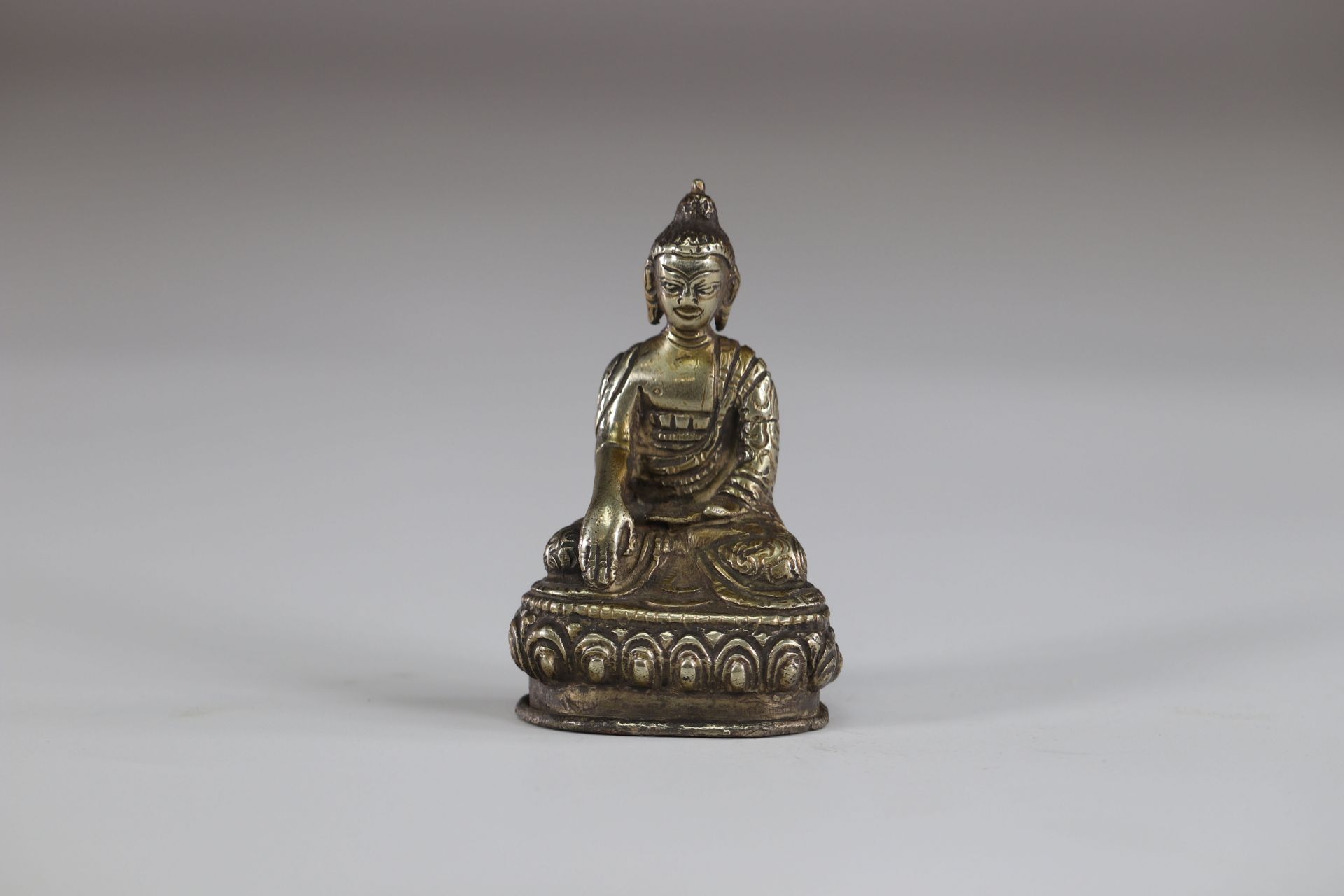 Asia buddha in gilded bronze