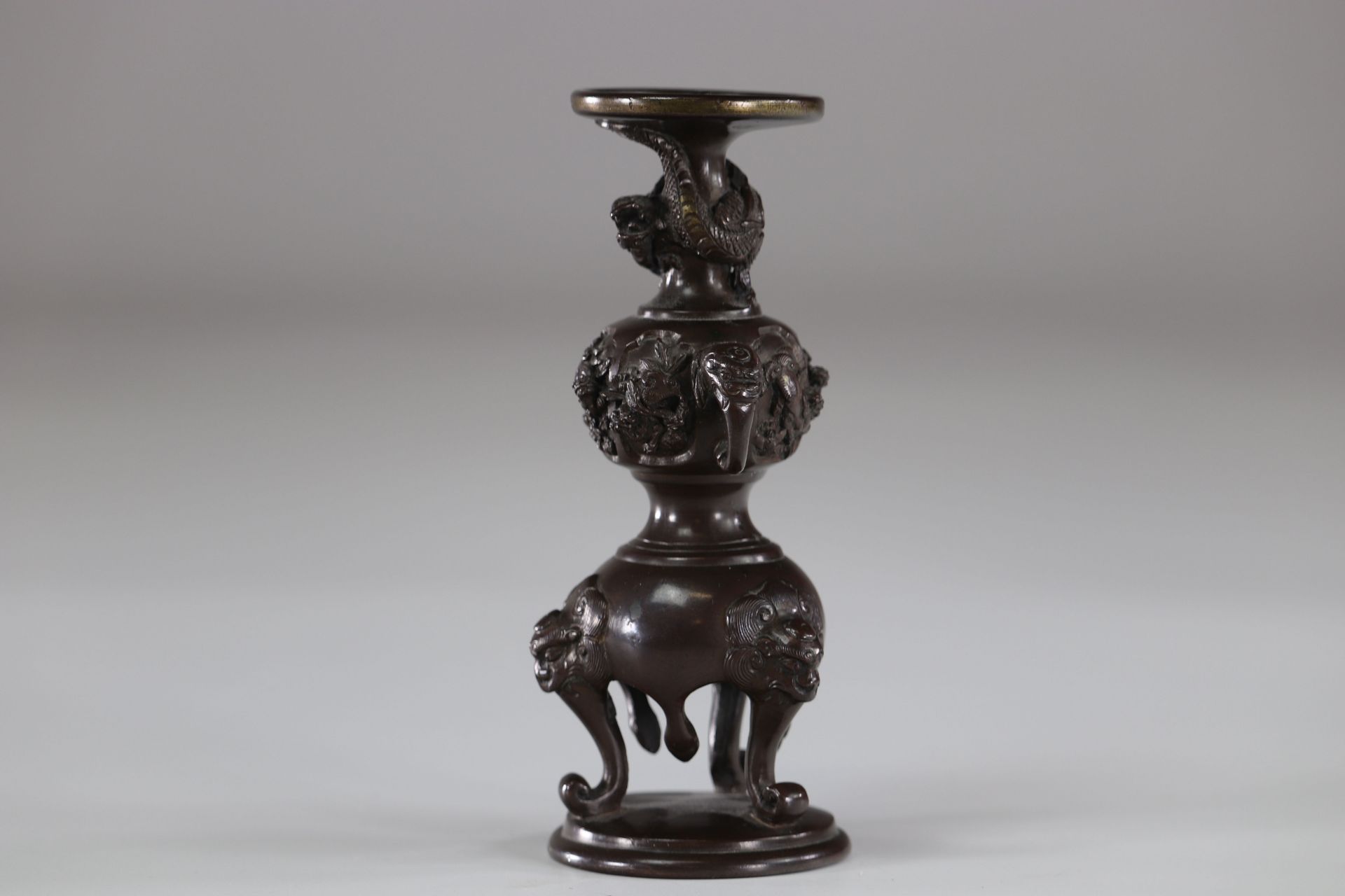 Japanese bronze perfume burner