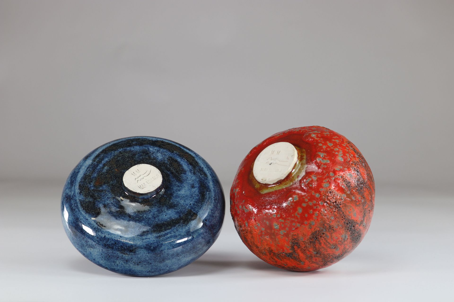 Max Modolo set of 2 vases - Image 2 of 2