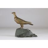 Bronze pigeon 1900 signature