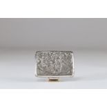 Thailand silver box early 20th century