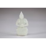 Qing period jade buddha