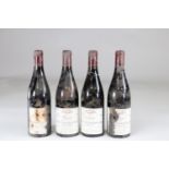 4 bottles - 75cl red wine - clos des mouches 1995