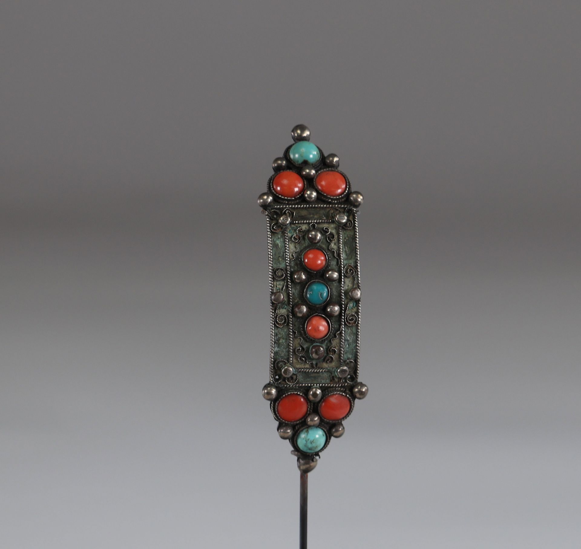 Tibetan coral and turquoise jewelry