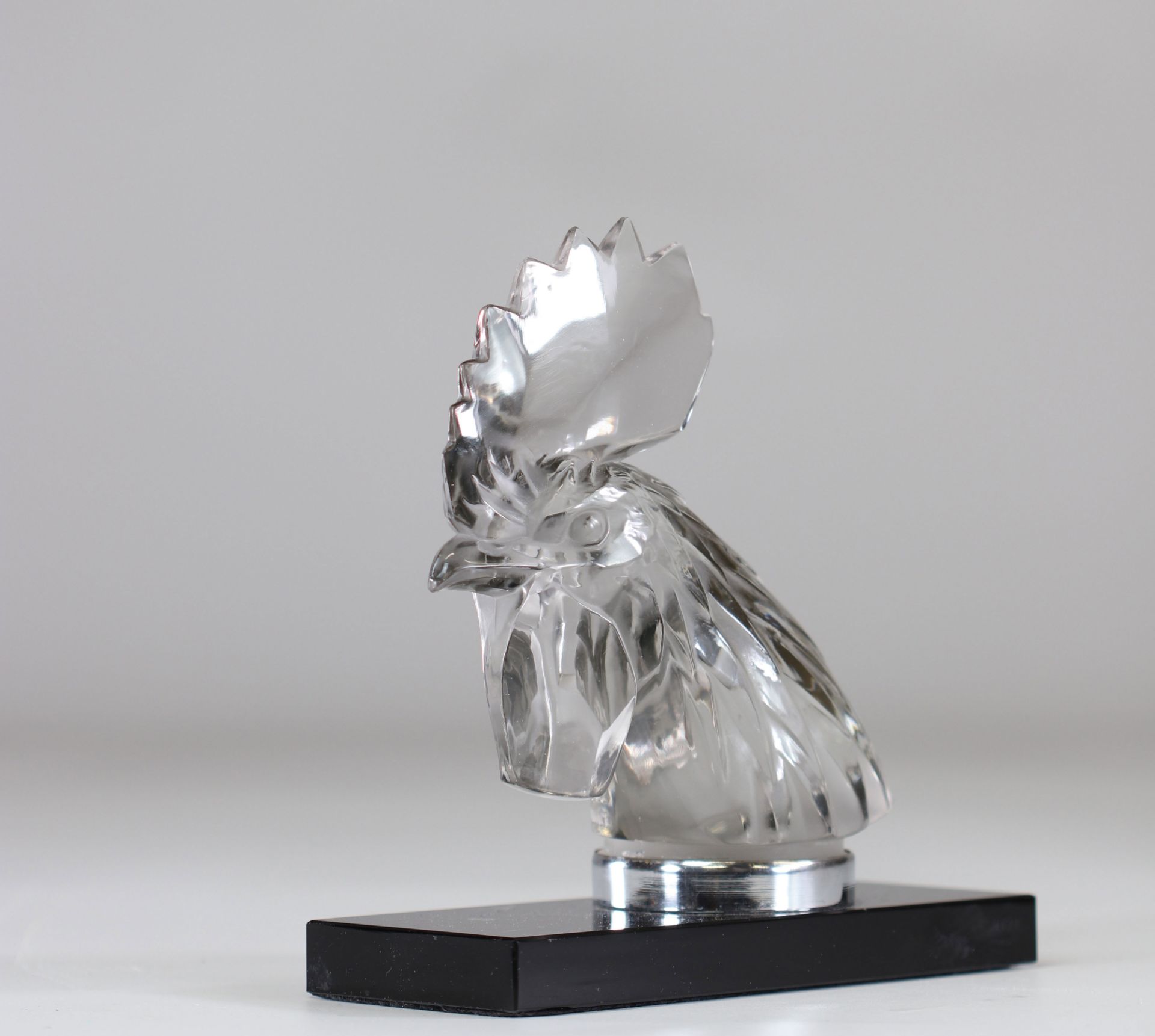 Rene Lalique "rooster's head" - Image 3 of 3