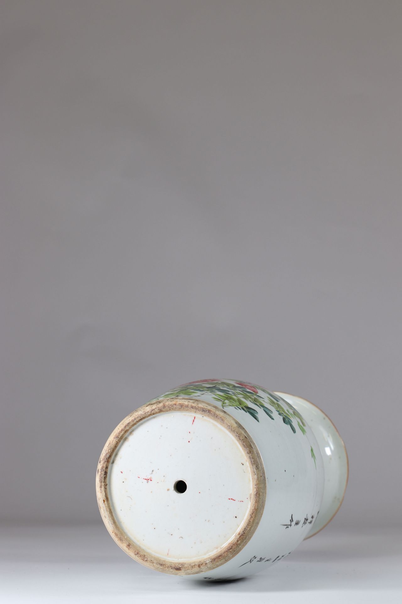 China famille rose porcelain vase - Image 5 of 5