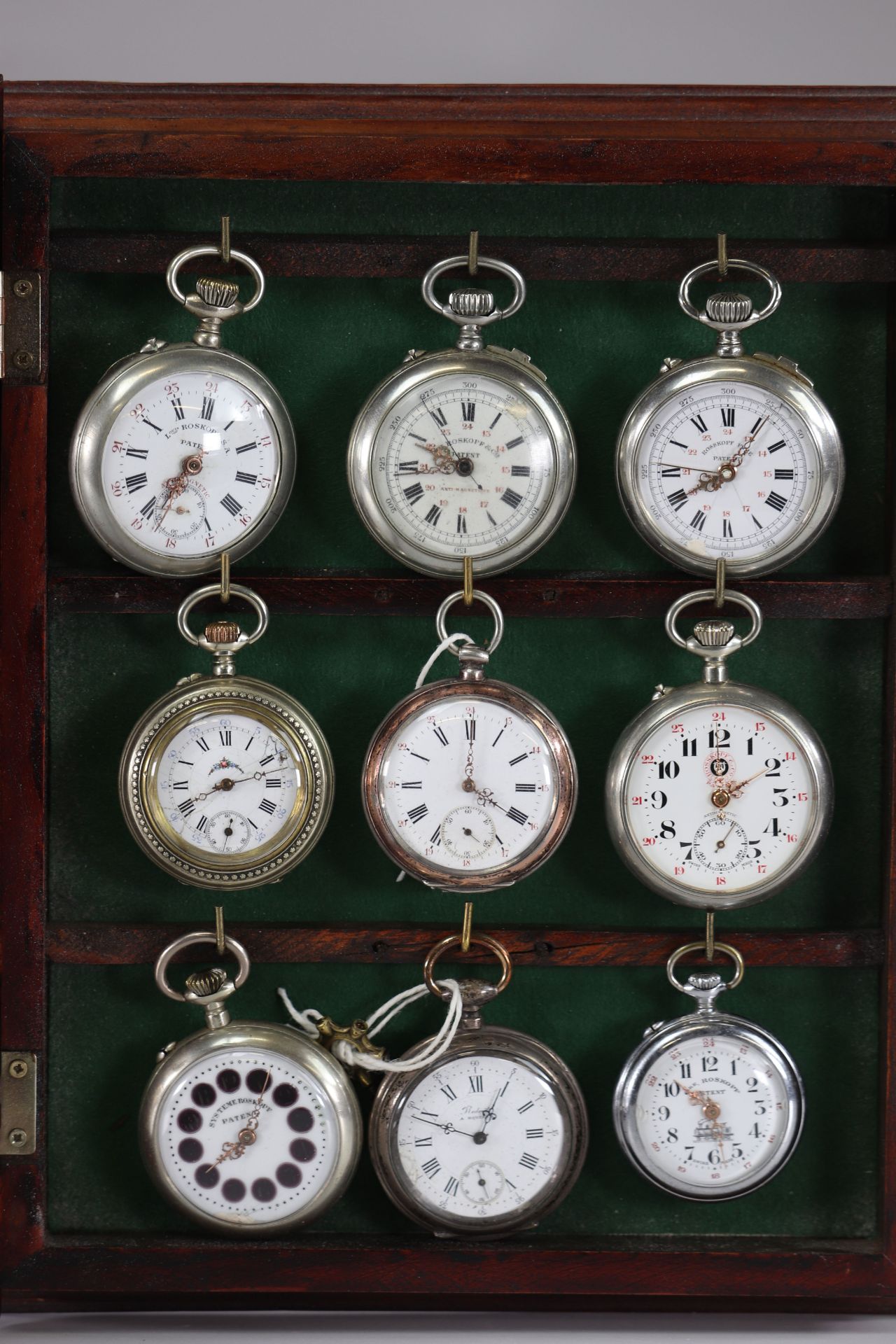 Pocket watches "pocket" lot of 9 watches - Image 2 of 2