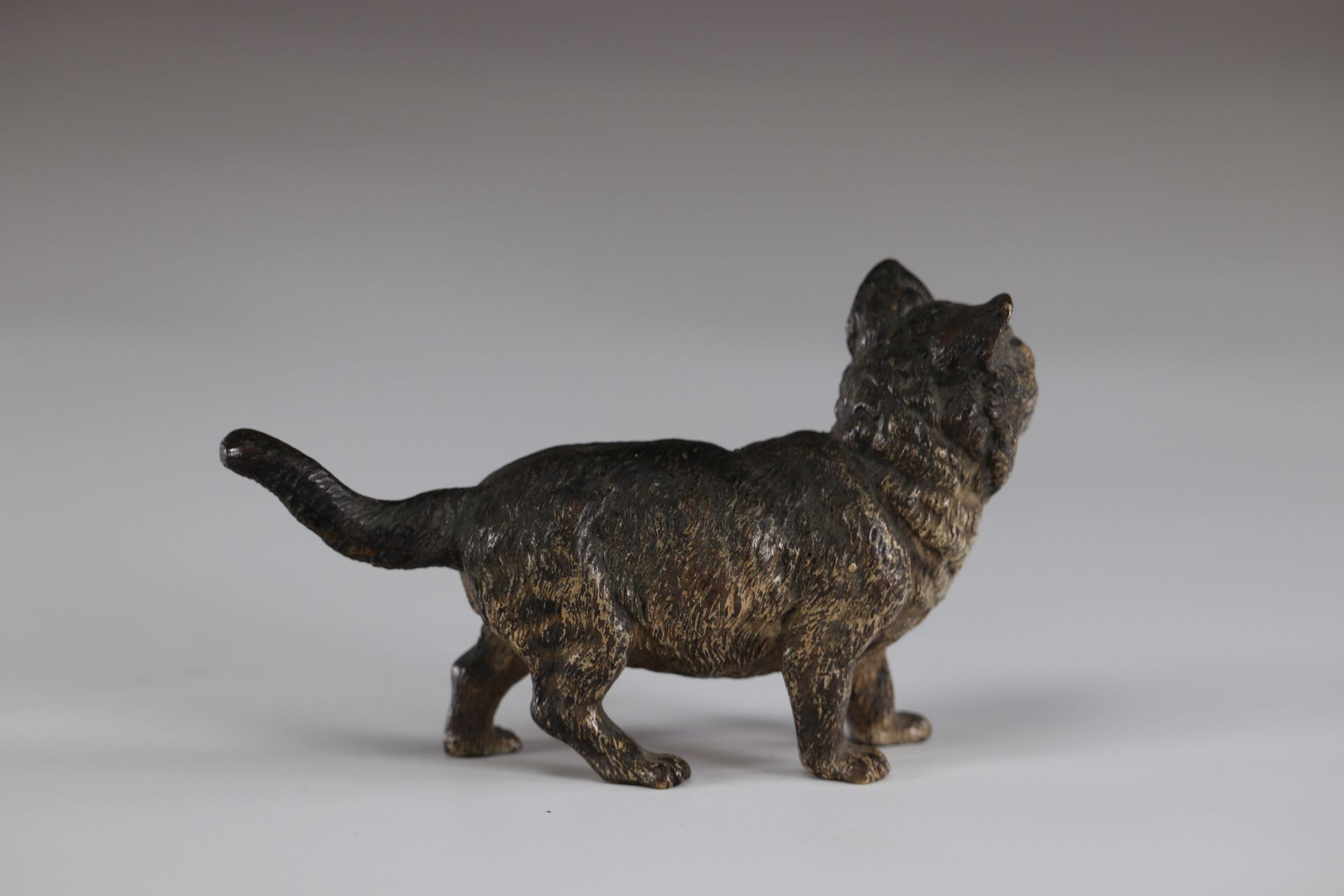 important bronze of vienna "the cat" - Image 3 of 4