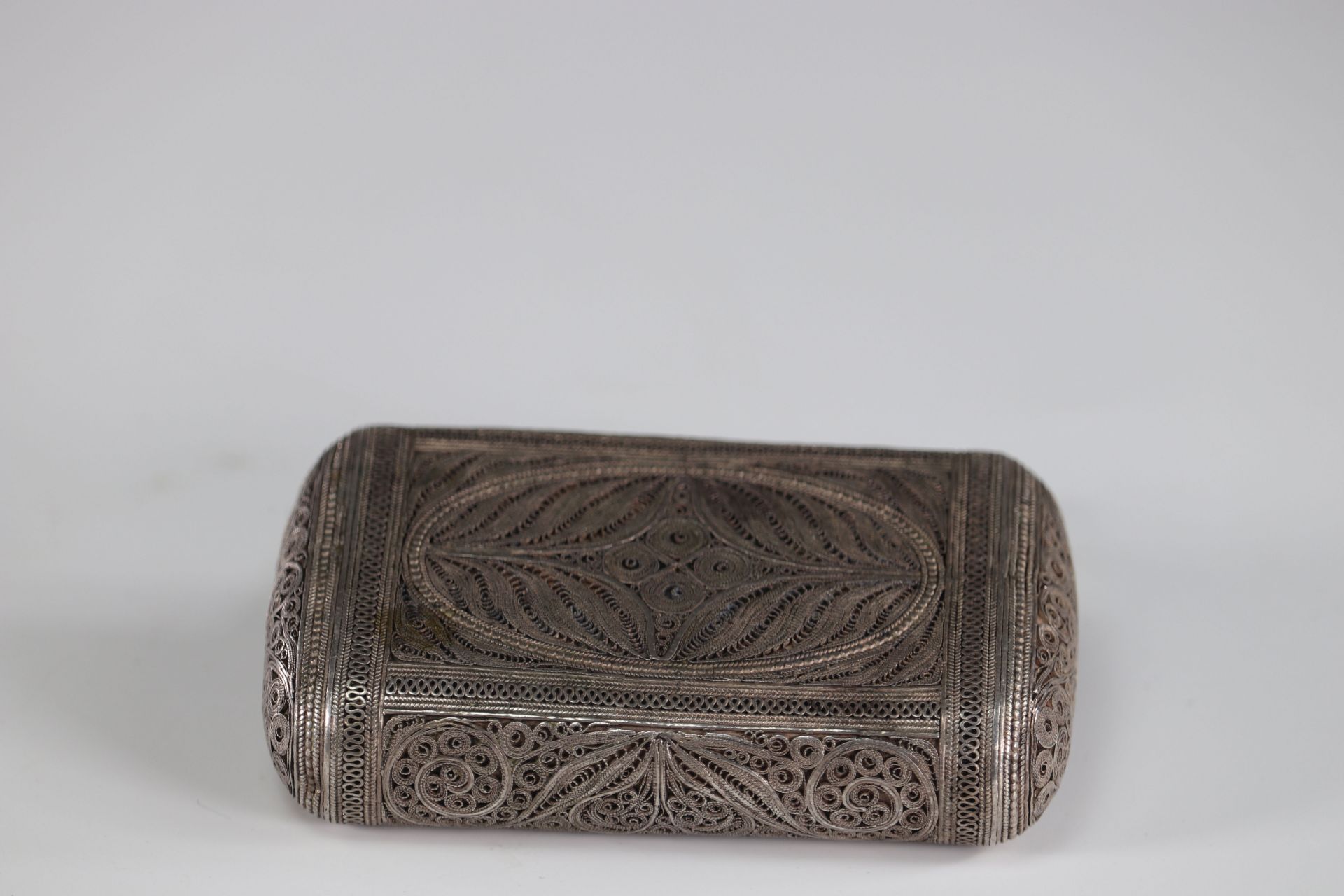 filigree silver box circa 1900 - Image 3 of 3