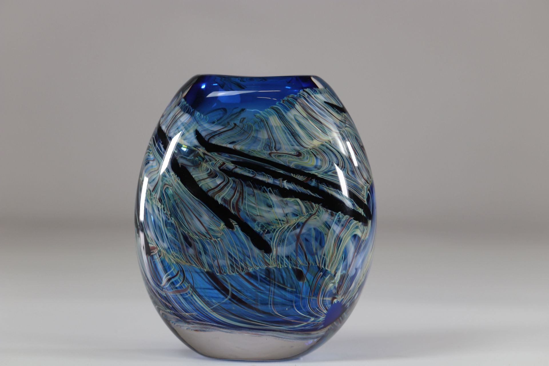 Maxence Parot - Large Opaline Vase bursts of color - Bild 2 aus 3
