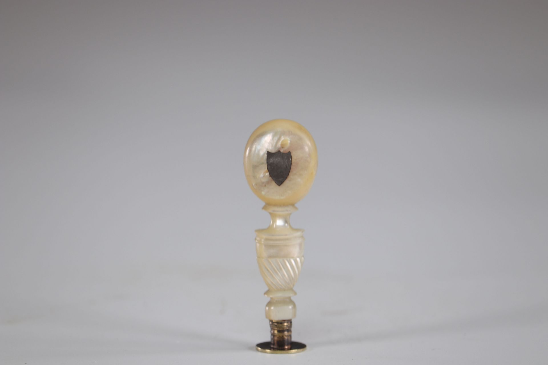 19th century mother-of-pearl seal
