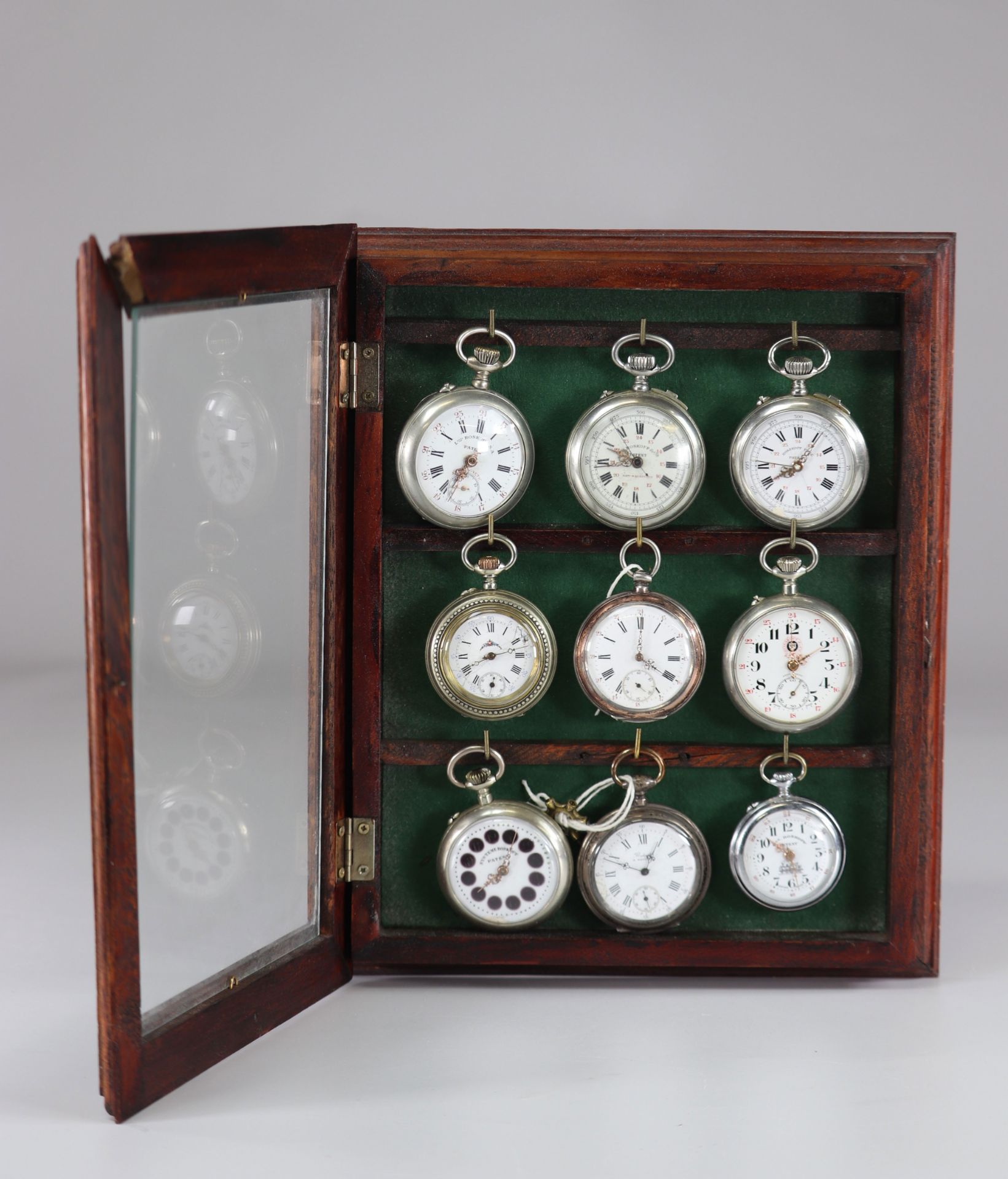Pocket watches "pocket" lot of 9 watches
