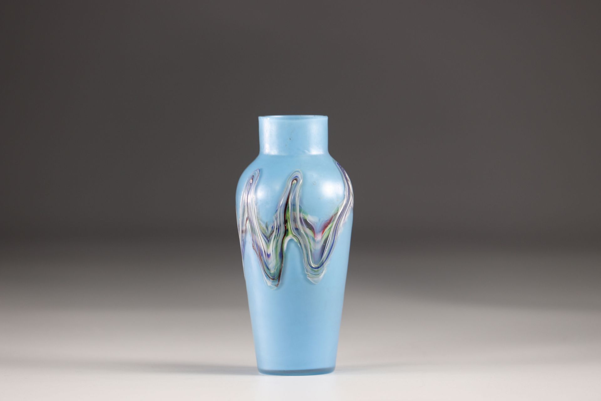 Opaline vase bursts of color 20th - Bild 2 aus 3