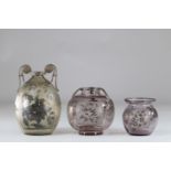 Art Deco vases set of 3