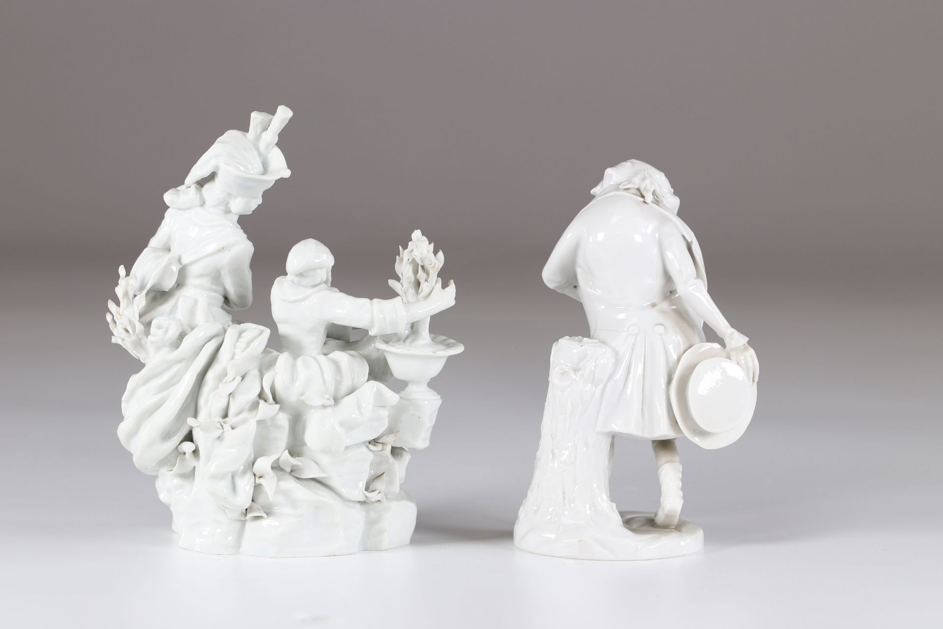 Capodimonte porcelain (2) - Image 2 of 3