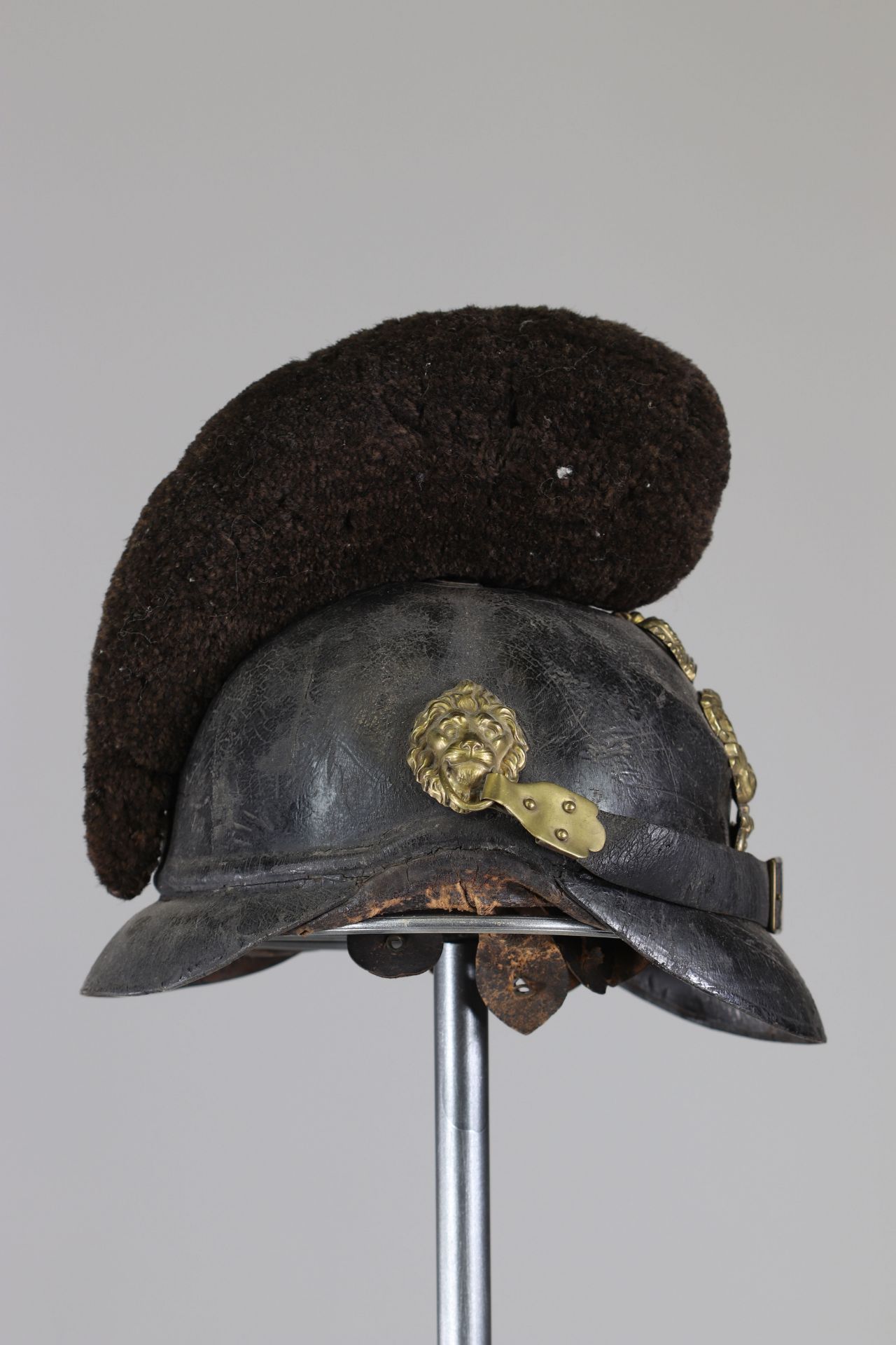 Bavarian hunter's helmet 14-18 - Image 3 of 5