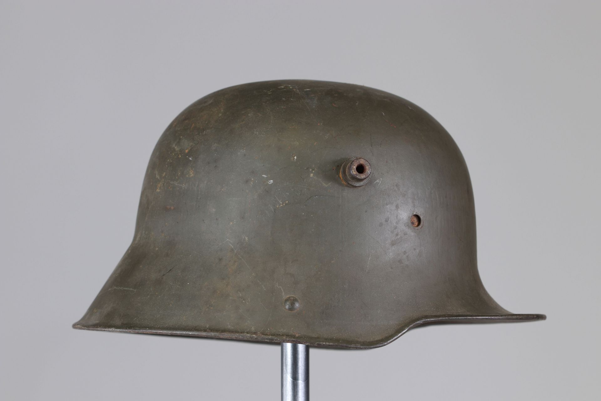 Germany ww1 helmet with Mitralleur cocorde - Image 2 of 5