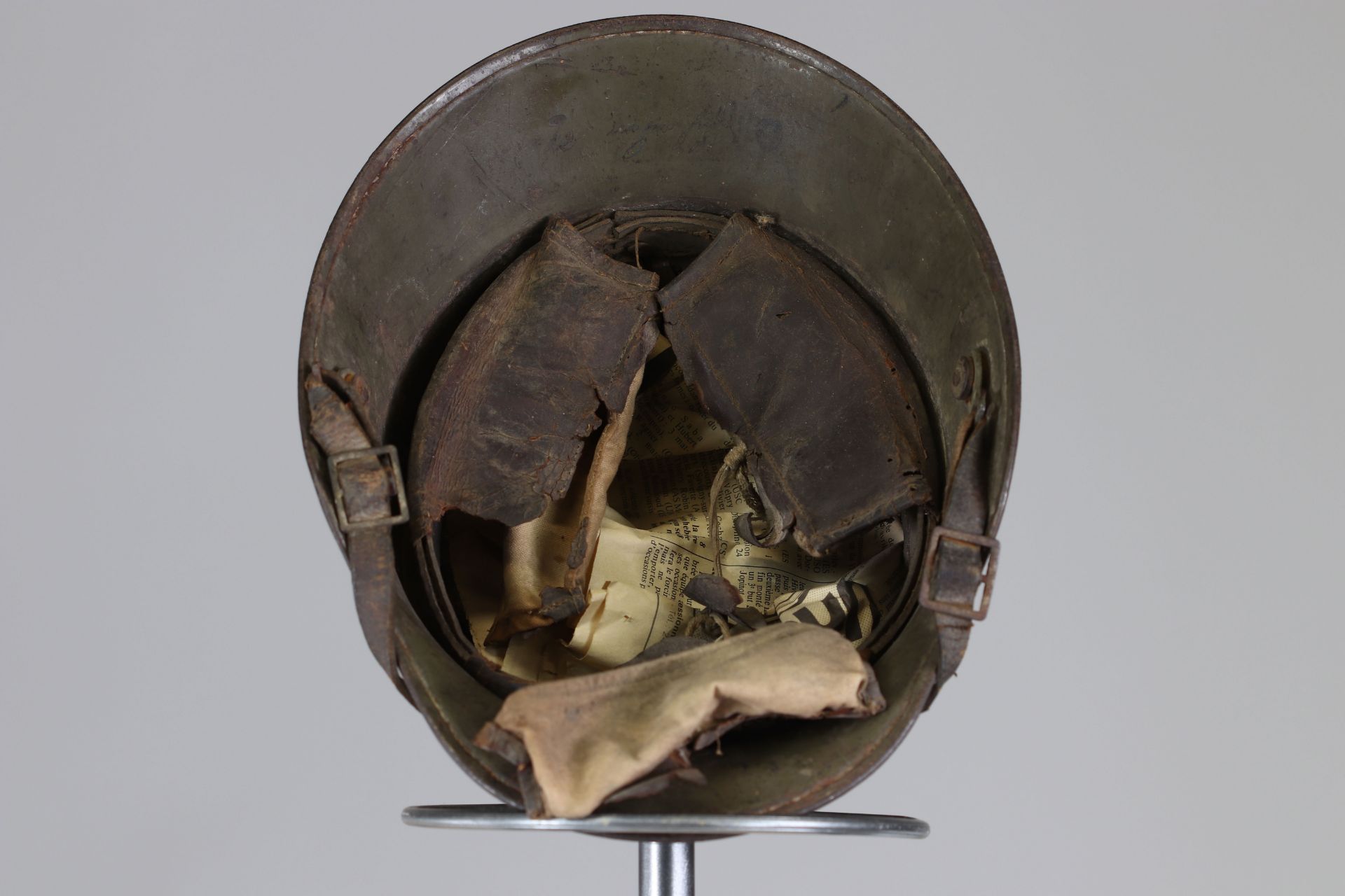 Helmet Germany ww1 camouflage type Turtle - Image 5 of 5