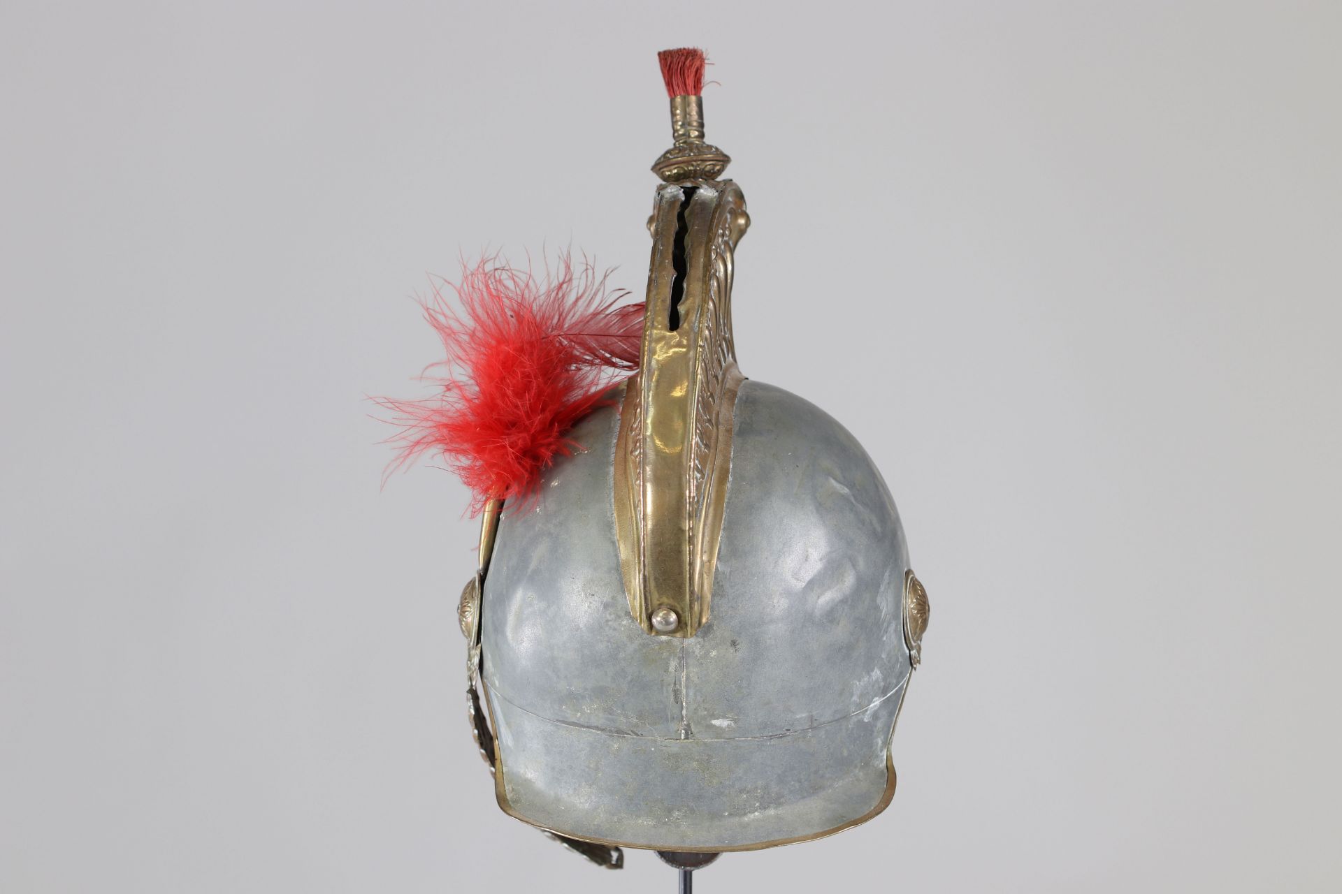 French cavalry helmet late 19th - Image 4 of 5