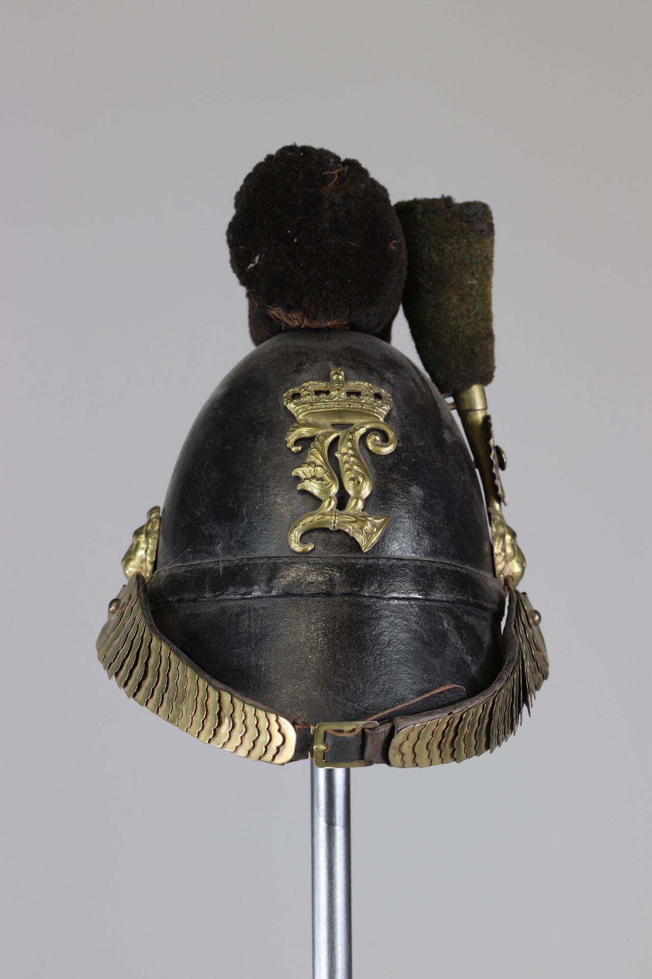 German helmet Bavarian hunter on foot 1870