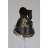 German helmet Bavarian hunter on foot 1870