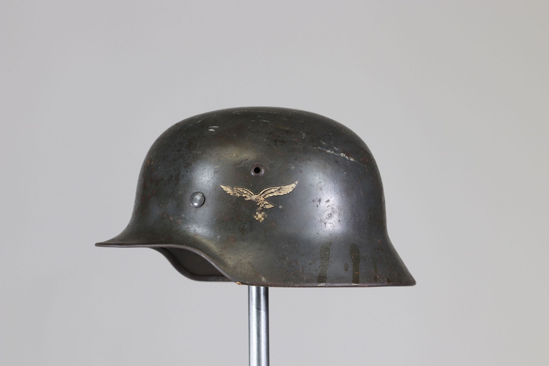 German WWII helmet - Image 3 of 5