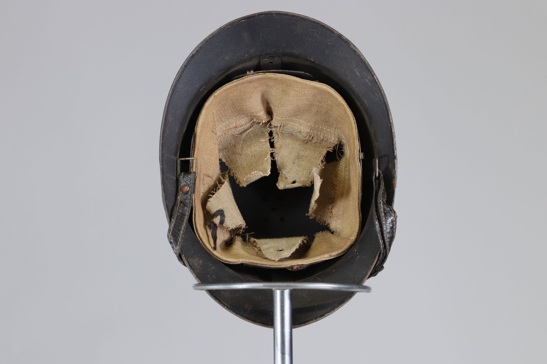 French helmet 2nd war passive defense - Image 5 of 5