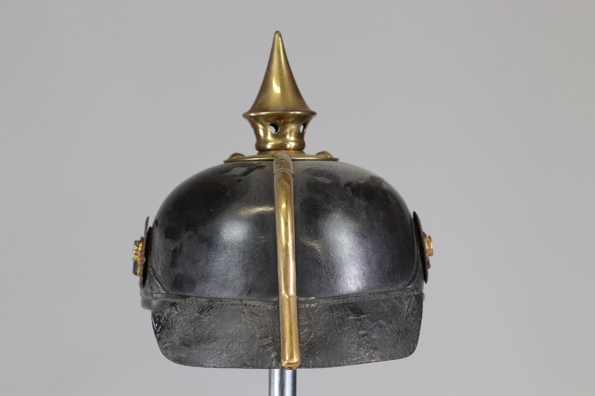 German helmet 14-18 infantry - Image 4 of 5