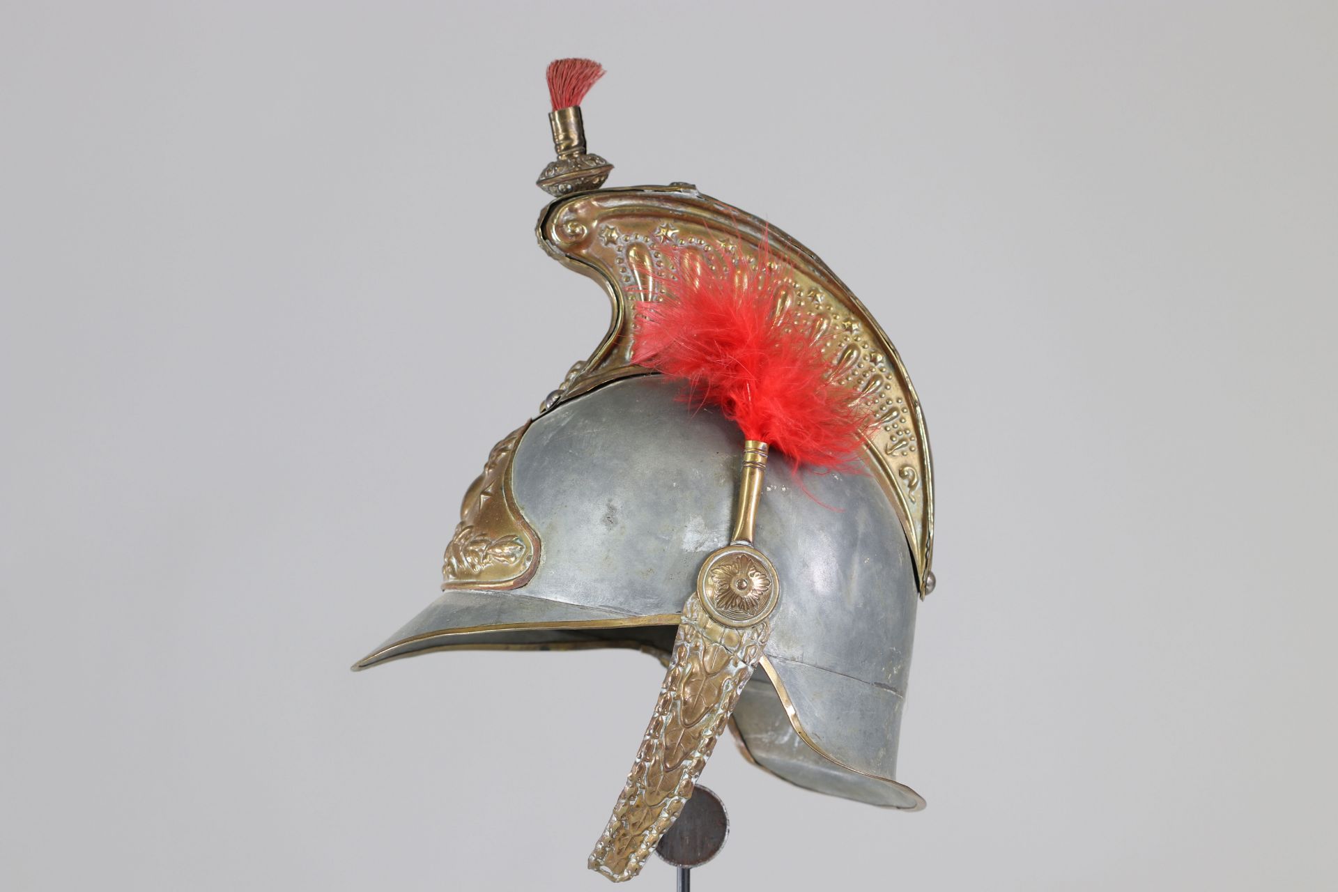 French cavalry helmet late 19th - Image 2 of 5