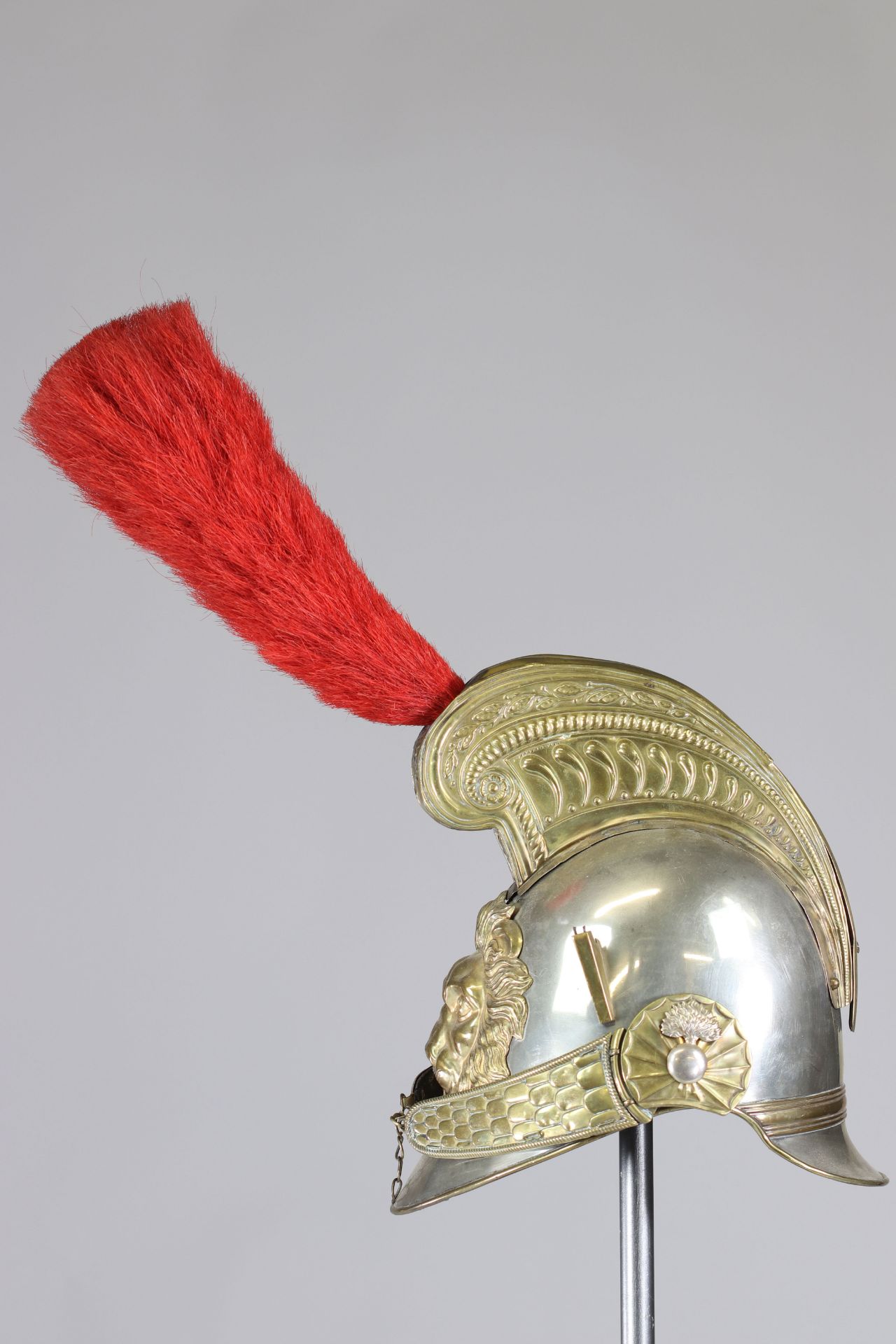 French helmet late 19th - Image 3 of 5