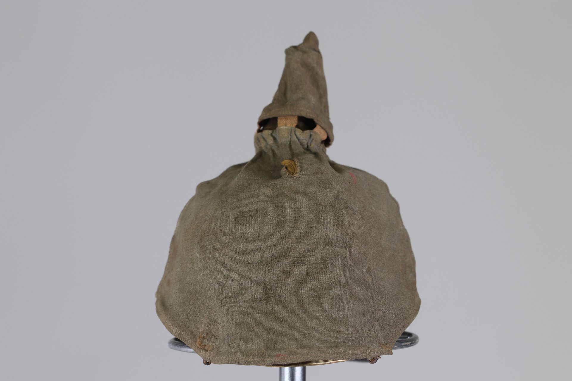 German 14-18 infantry helmet with protective cover