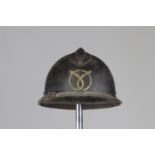 WWII passive defense helmet