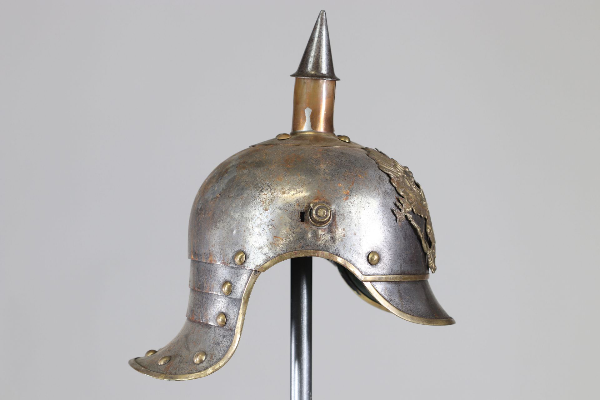 German cuirassier helmet 14-18 - Image 2 of 5