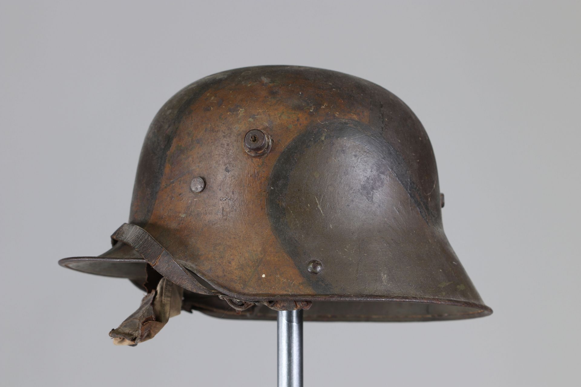 Helmet Germany ww1 camouflage type Turtle - Image 3 of 5