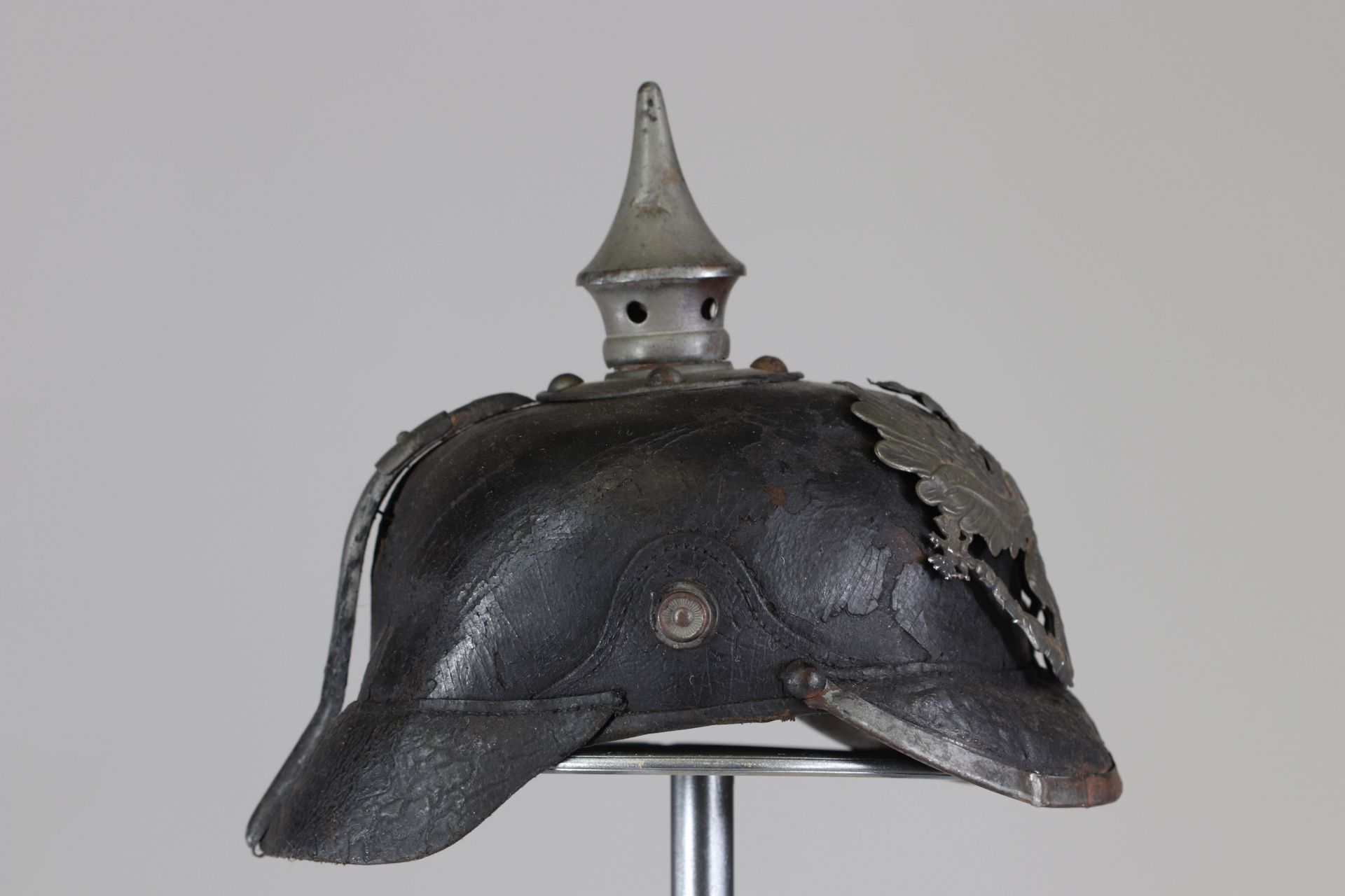 Small gray tip helmet model 1915 - Image 2 of 5