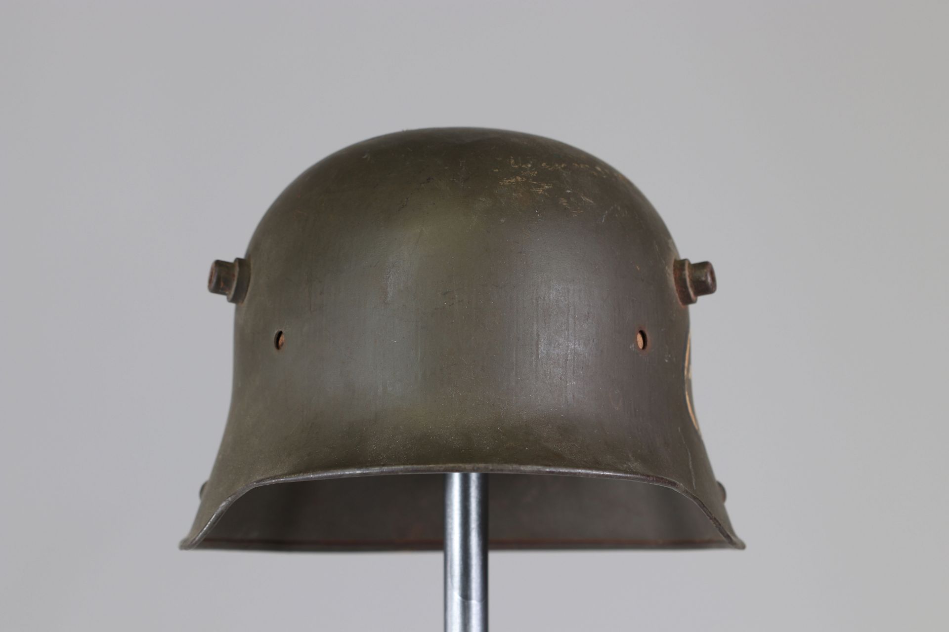 Germany ww1 helmet with Mitralleur cocorde