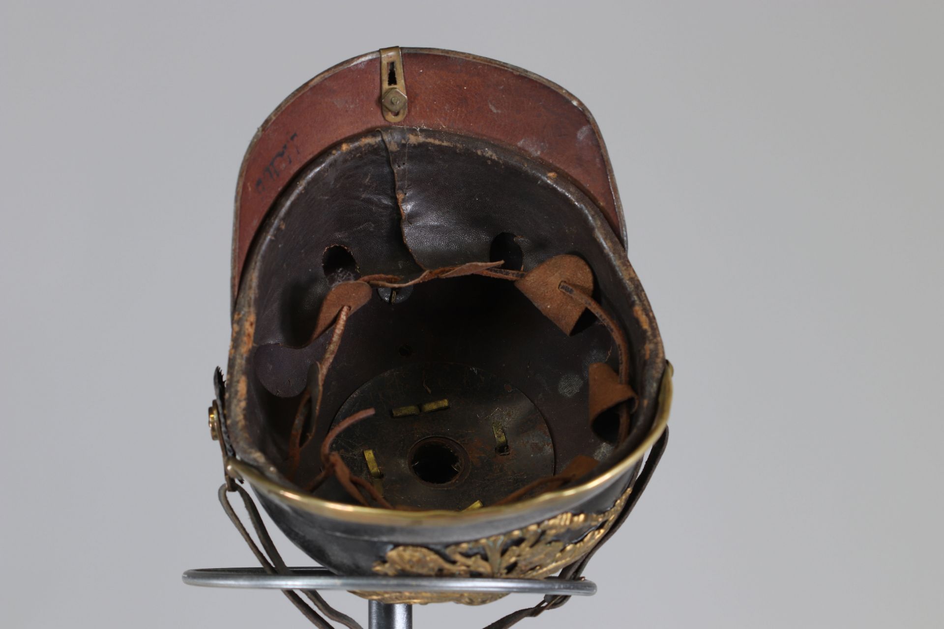 German Prussian helmet 14-18 infantry - Image 5 of 5