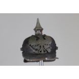 Small gray tip helmet model 1915