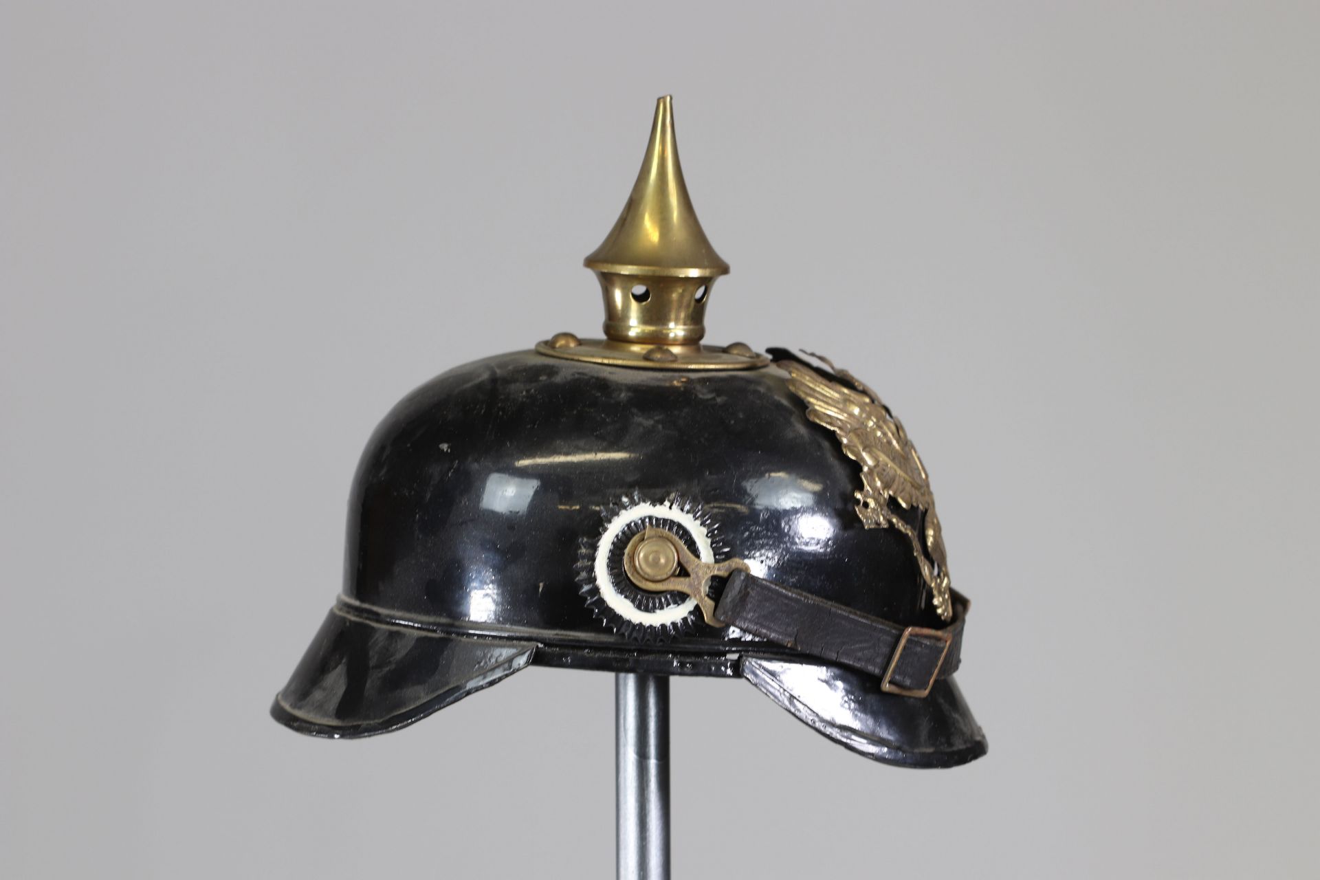 Prussian helmet 1st war - Image 2 of 5