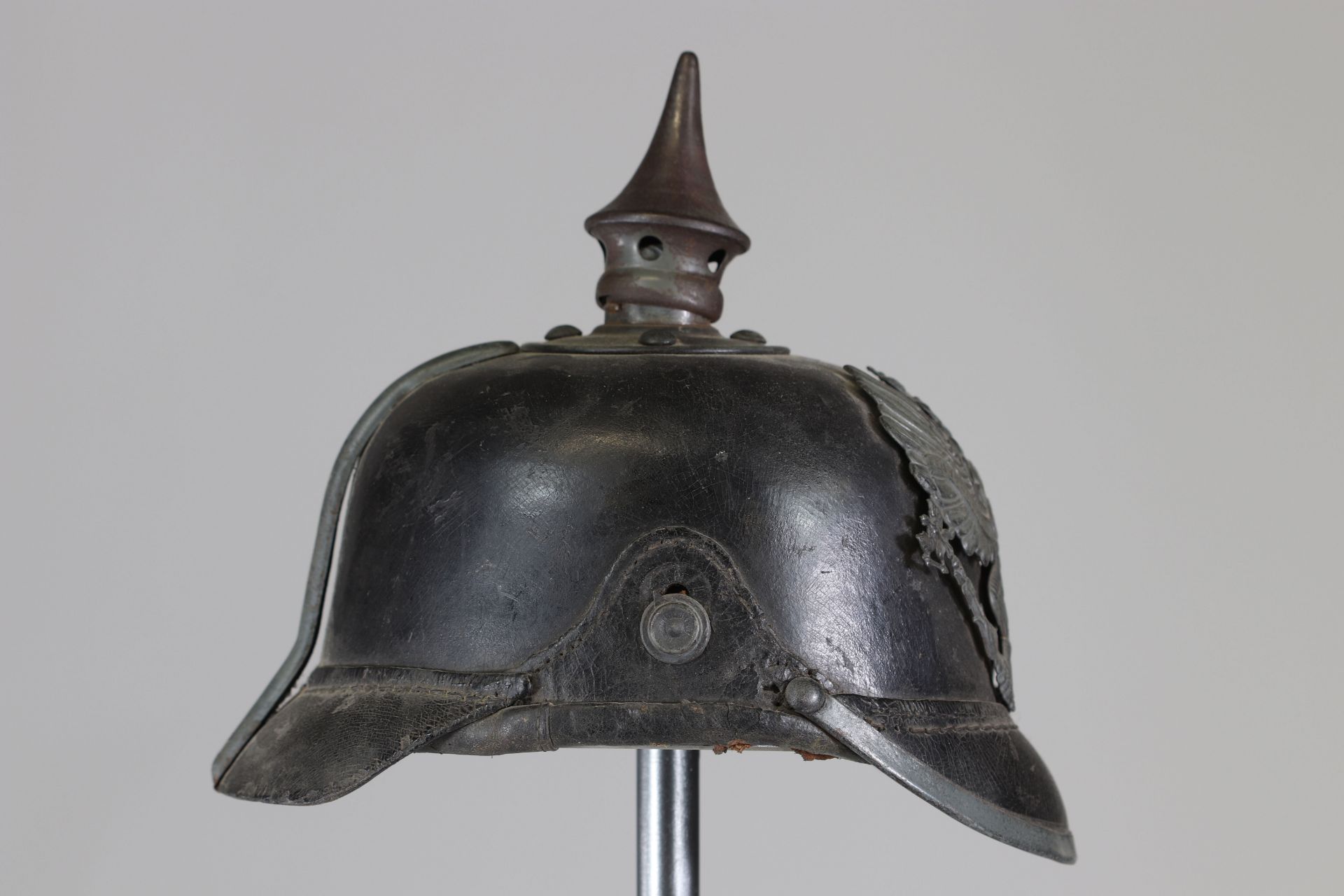 German helmet model 15 1st war - Image 2 of 5