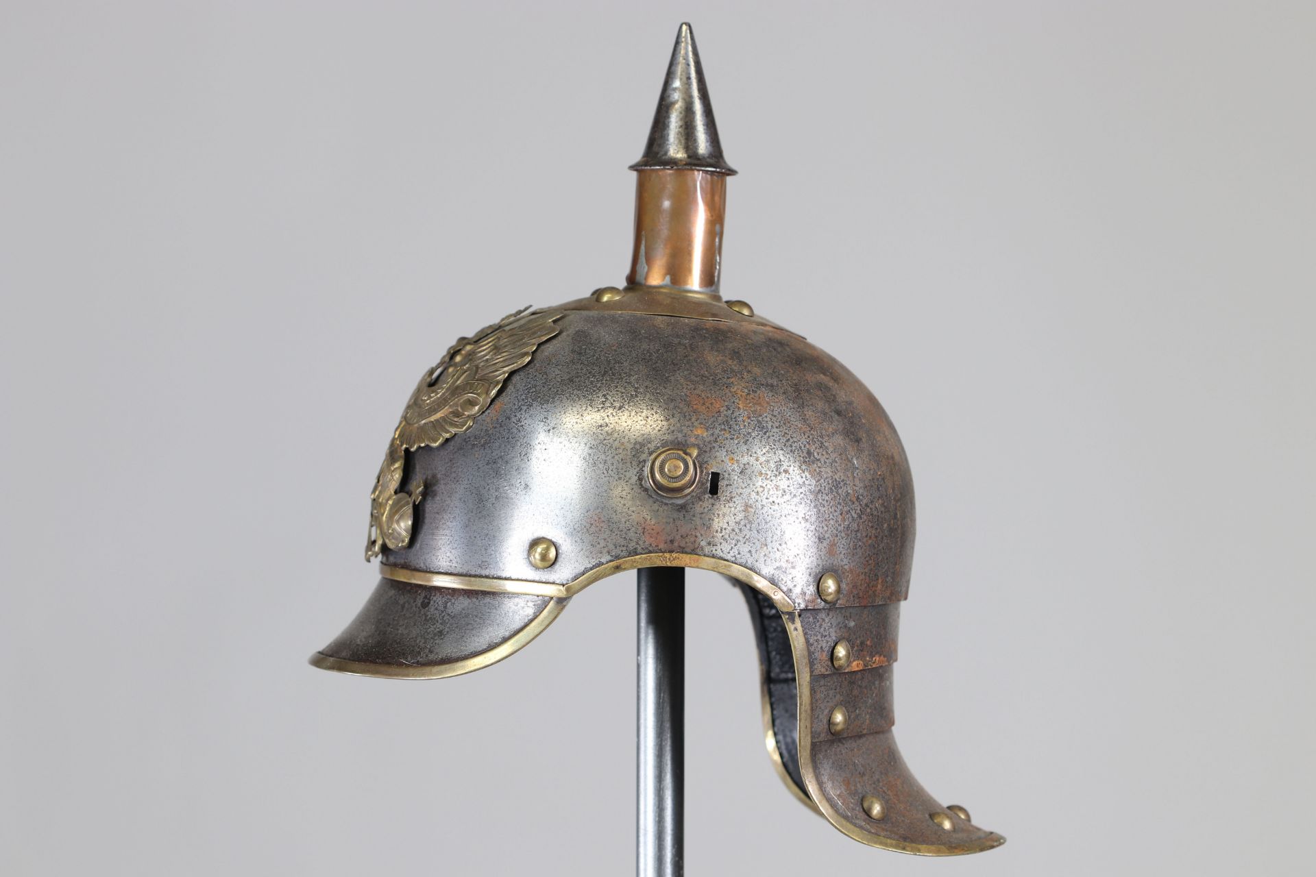 German cuirassier helmet 14-18 - Image 3 of 5