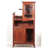 VICTOR HORTA (1861-1947) Art Nouveau mahogany display cabinet