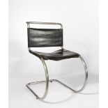 Ludwig MIES VAN DER ROHE (1886-1969) and Tonet suite of 4 model chairs MR10 1927
