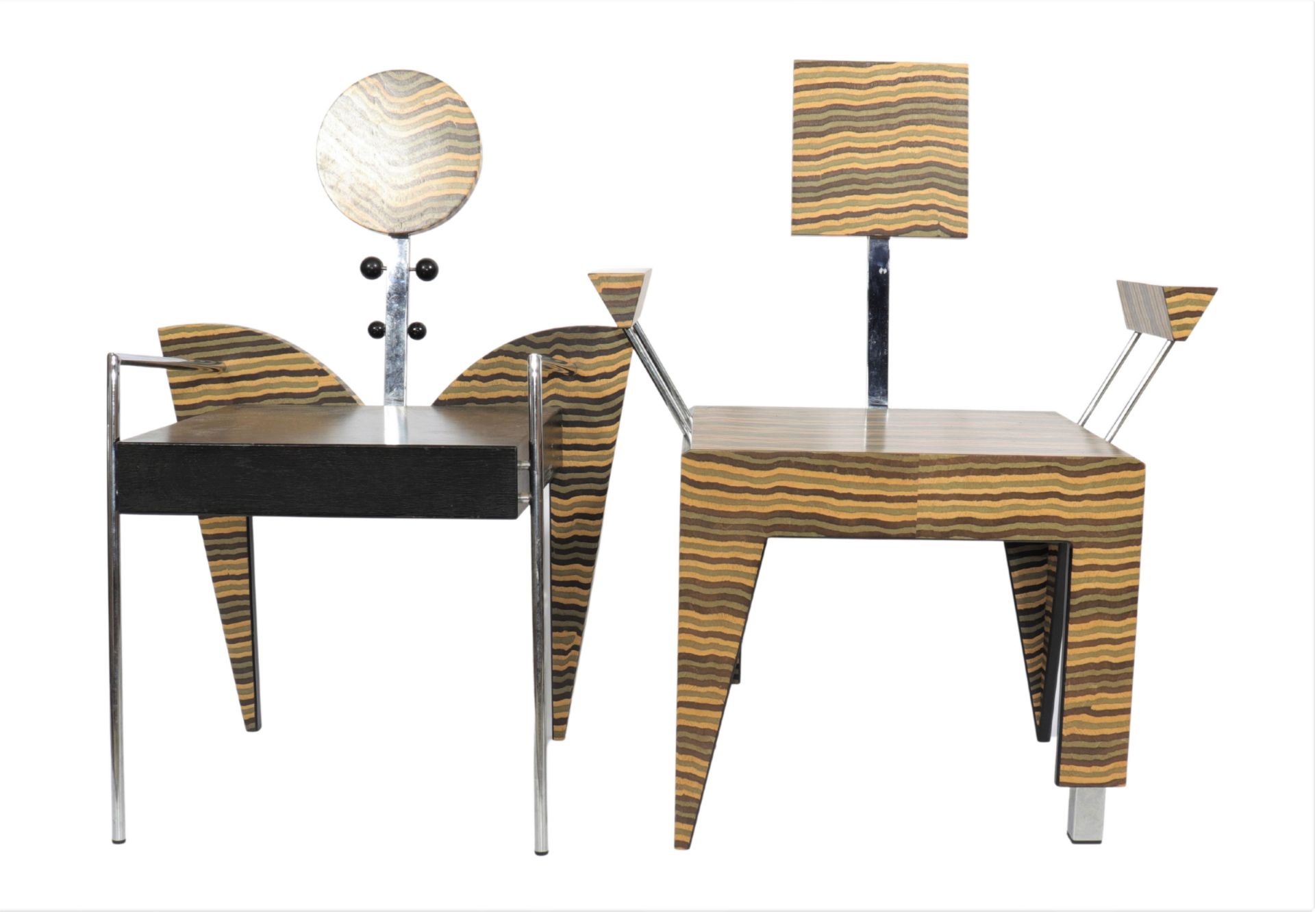 Chairs (2) Design Axel Hutter Grenzformen Raumconcept