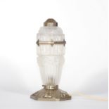 Art Deco frosted glass lamp 1930