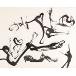 Salvador Dali. "Sketches of gestures" Lithograph.